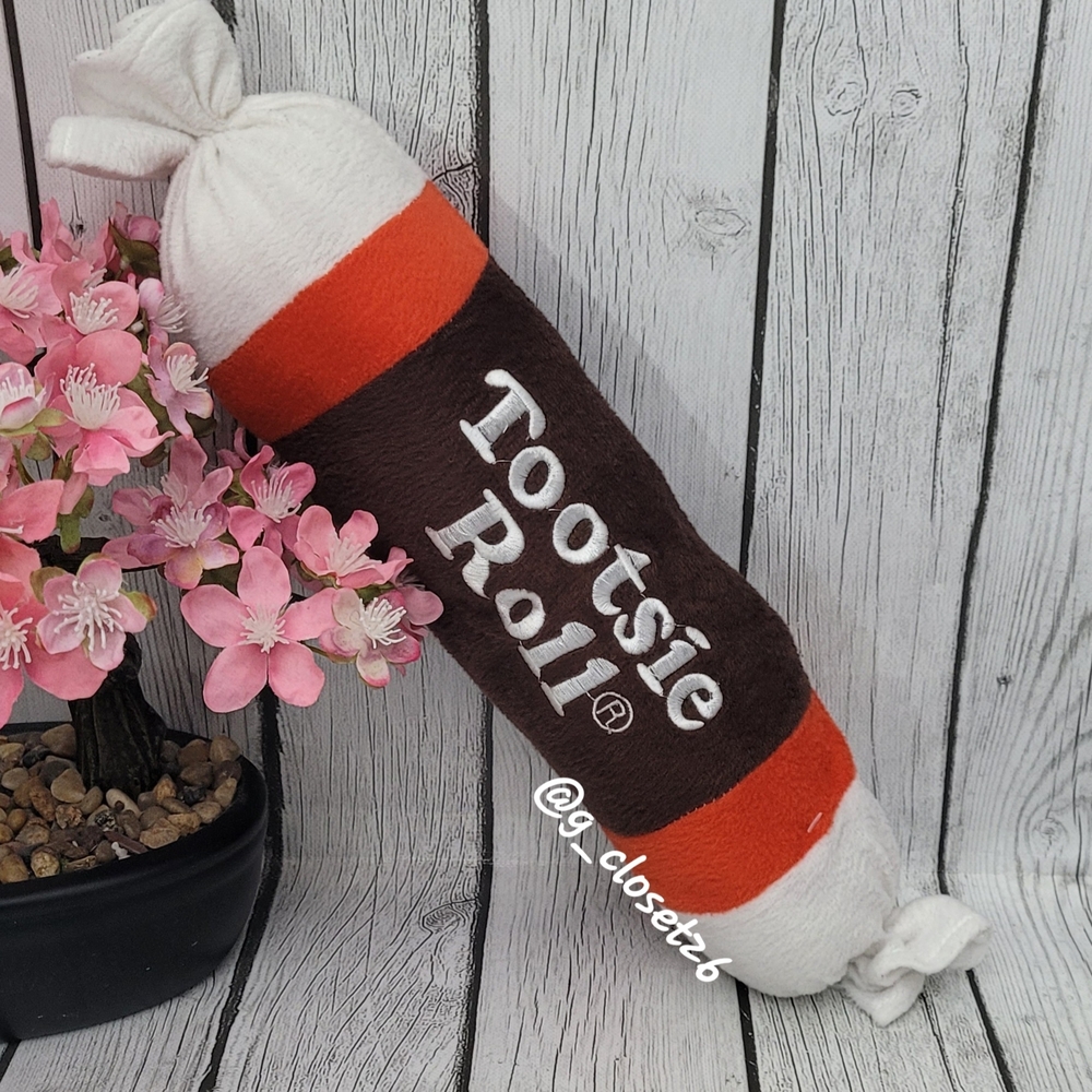 Tootsie Roll Candy Plush Pillow